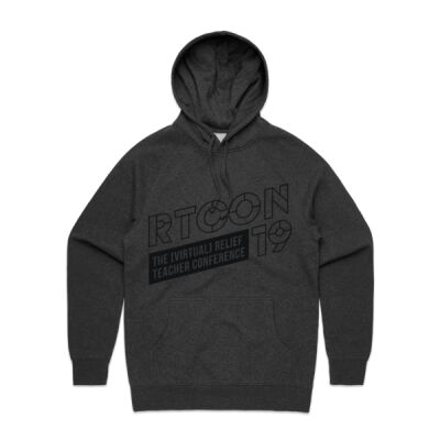 Men's Hoodie Black Logo Thumbnail