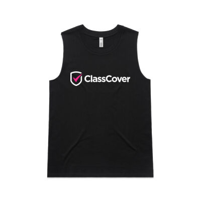 Womens double sided brand tee Thumbnail