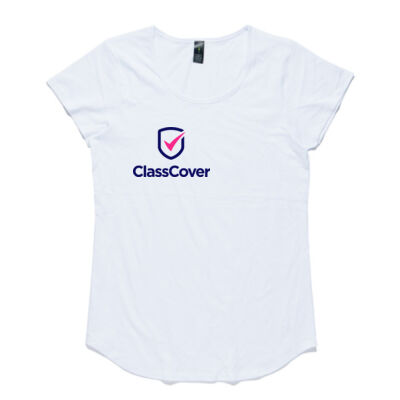 Womens ClassCover Tee - Stacked Logo Thumbnail